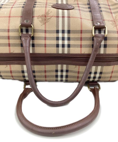 Burberry's（バーバリー）Burberry's (バーバリー) バーバリー/2WAYボストンバッグ ブラウン×ブラックの古着・服飾アイテム