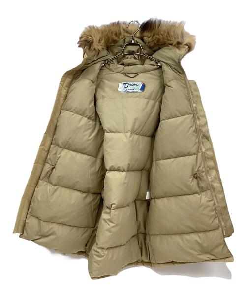 Schott（ショット）Schott (ショット) ダウンジャケット ベージュ サイズ:Lの古着・服飾アイテム