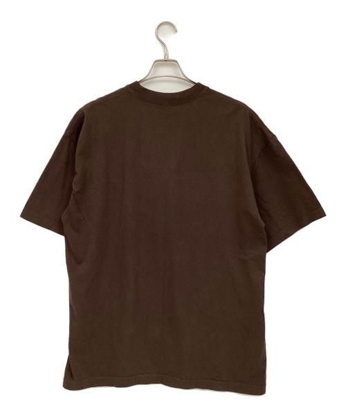 bud banny（バッドバニー）bud banny (バッドバニー) Coachella 半袖カットソー ブラウン サイズ:XLの古着・服飾アイテム