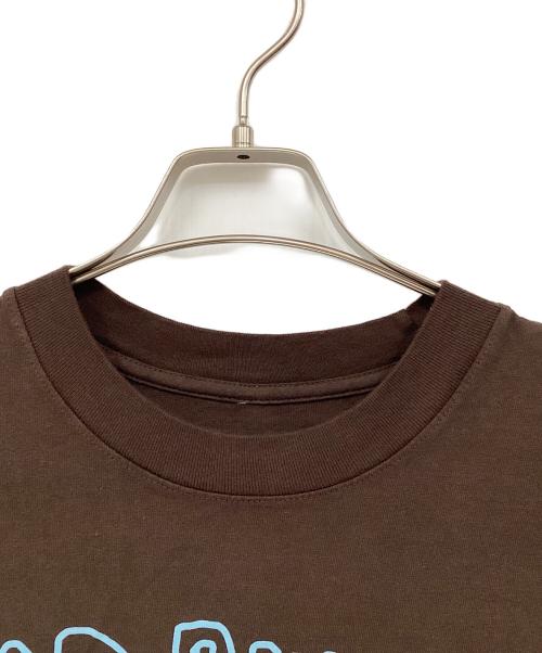 bud banny（バッドバニー）bud banny (バッドバニー) Coachella 半袖カットソー ブラウン サイズ:XLの古着・服飾アイテム