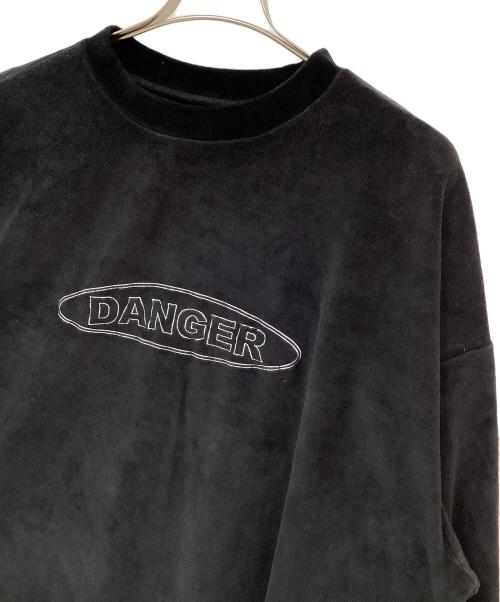 TIGHTBOOTH（タイトブース）TIGHTBOOTH (タイトブース) BlackEyePatch (ブラックアイパッチ) スウェット ブラック サイズ:Lの古着・服飾アイテム