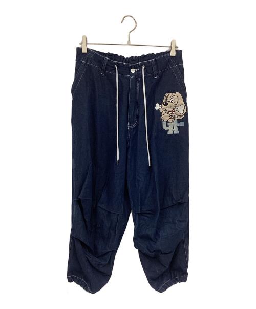 GALFY（ガルフィー）GALFY (ガルフィー) バルーンパンツ インディゴ サイズ:XLの古着・服飾アイテム