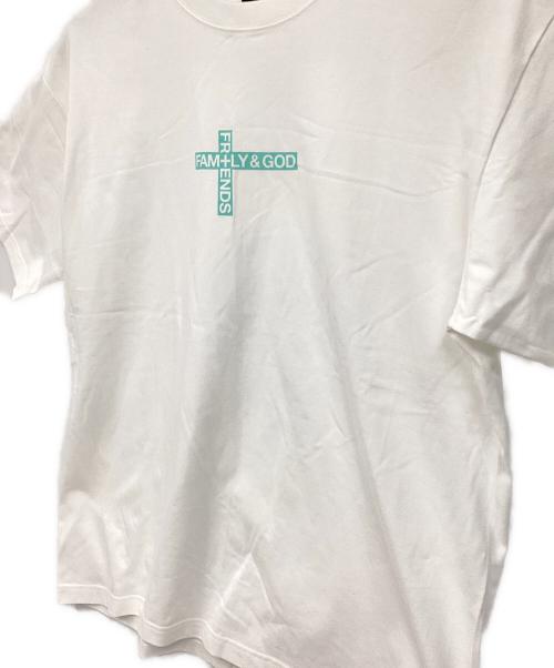 TOO BAD DAY BUT LUV MY SELF（トゥーバッドデイバットラヴマイセルフ）TOO BAD DAY BUT LUV MY SELF (トゥーバッドデイバットラヴマイセルフ) 半袖Tシャツ ホワイト サイズ:XLの古着・服飾アイテム
