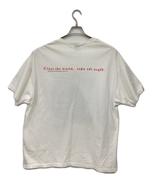 GEEKS RULE（ギークスルール）GEEKS RULE (ギークスルール) serial experiments lain (シリアルエクスペリメンツレイン) プリントTシャツ ホワイト サイズ:XXLの古着・服飾アイテム