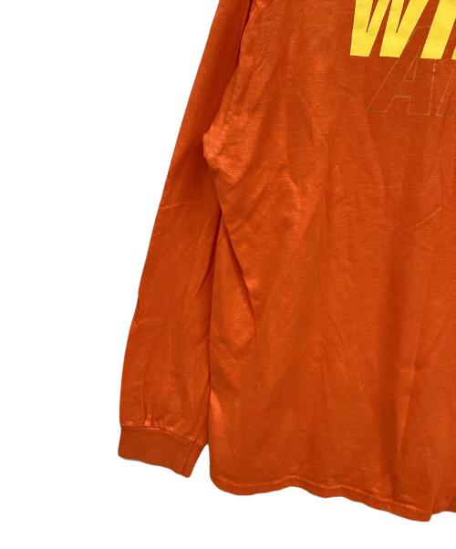 WIND AND SEA（ウィンダンシー）WIND AND SEA (ウィンダンシー) LONG SLEEVE TEE オレンジ サイズ:XLの古着・服飾アイテム