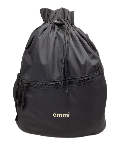 emmi（エミ）emmi (エミ) エミ/13WGB259305/ロゴマルチリュック ブラックの古着・服飾アイテム