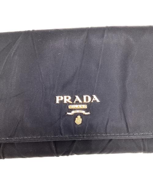 PRADA（プラダ）PRADA (プラダ) プラダ/1M1132/長財布 ブラックの古着・服飾アイテム