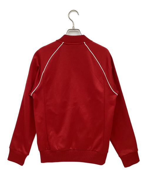 adidas（アディダス）adidas (アディダス) トラックジャケット レッド×ホワイト サイズ:Mの古着・服飾アイテム
