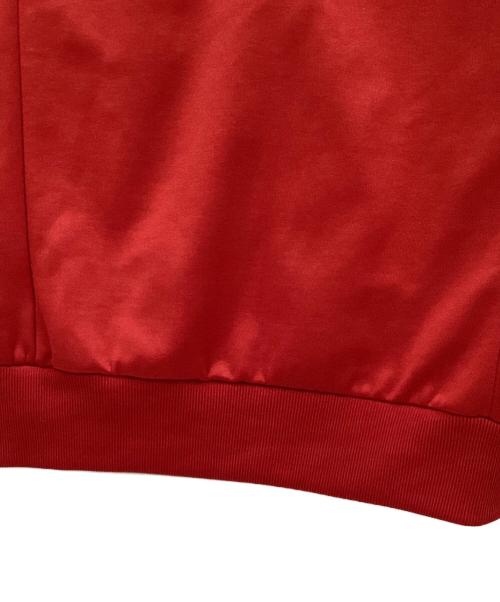 adidas（アディダス）adidas (アディダス) トラックジャケット レッド×ホワイト サイズ:Mの古着・服飾アイテム