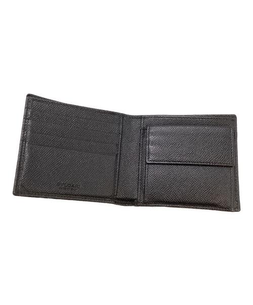 BVLGARI（ブルガリ）BVLGARI (ブルガリ) 2つ折り財布 ブラックの古着・服飾アイテム