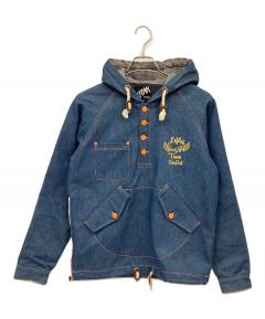 中古・古着通販】BLESSU (ブレスユー) ジップアップパーカー ネイビー