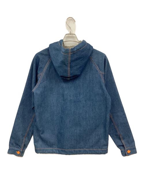 LEFLAH（レフラー）LEFLAH (レフラー) パーカー ブルー サイズ:Mの古着・服飾アイテム