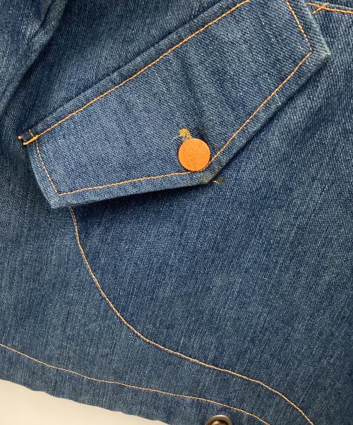 LEFLAH（レフラー）LEFLAH (レフラー) パーカー ブルー サイズ:Mの古着・服飾アイテム