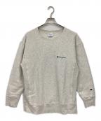 Champion REVERSE WEAVEチャンピオン リバース ウィーブ）の古着「クルーネックスウェット」｜ライトグレー