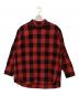 IHATOV（イーハトーブ）の古着「長袖シャツ」｜ブラック×レッド