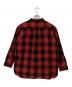 IHATOV (イーハトーブ) 長袖シャツ ブラック×レッド サイズ:M：7000円