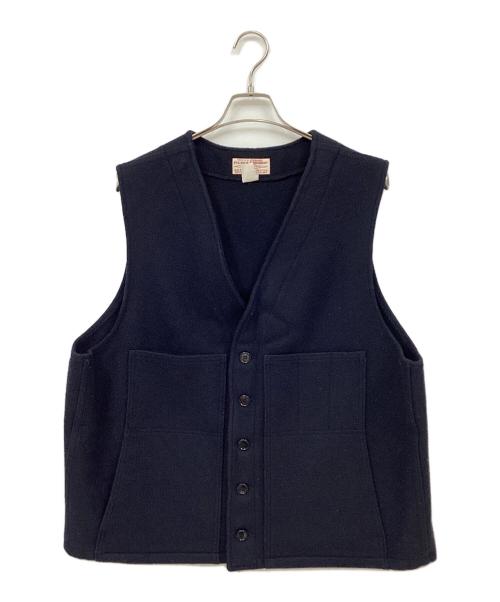 FILSON GARMENT（フィルソン ガーメント）FILSON GARMENT (フィルソン ガーメント) ウールベスト ネイビー サイズ:48の古着・服飾アイテム