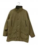 Barbourバブアー）の古着「SportingBritishWoolTweedJacket」｜オリーブ
