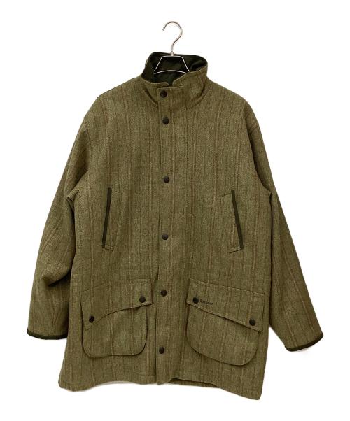 Barbour（バブアー）Barbour (バブアー) SportingBritishWoolTweedJacket オリーブ サイズ:Lの古着・服飾アイテム