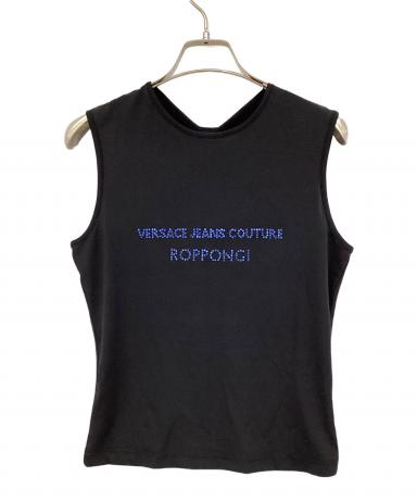 ヴェルサーチ　タンクトップ　サイズ38 中古・古着通販】VERSACE (ヴェルサーチェ) タンクトップ ブラック