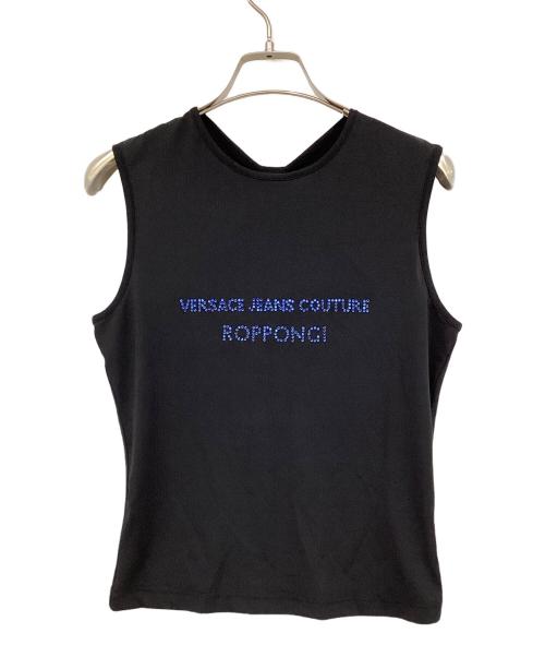 VERSACE（ヴェルサーチェ）VERSACE (ヴェルサーチェ) タンクトップ ブラック サイズ:S 未使用品の古着・服飾アイテム