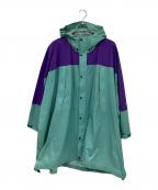 THE NORTH FACEザ ノース フェイス）の古着「タグアンポンチョ」｜グリーン×パープル