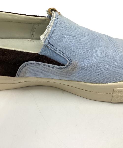 VISVIM（ビズビム）VISVIM (ビズビム) スリッポン ブルー サイズ:27㎝の古着・服飾アイテム