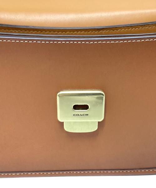 COACH（コーチ）COACH (コーチ) コーチ/C6861/ショルダーバッグ ブラウン×ホワイトの古着・服飾アイテム