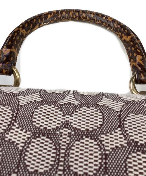 COACH（コーチ）COACH (コーチ) コーチ/C6861/ショルダーバッグ ブラウン×ホワイトの古着・服飾アイテム