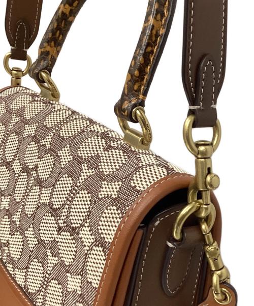 COACH（コーチ）COACH (コーチ) コーチ/C6861/ショルダーバッグ ブラウン×ホワイトの古着・服飾アイテム