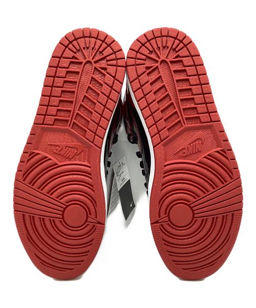 NIKE（ナイキ）NIKE (ナイキ) Air Jordan 1 High OG Patent Bred レッド×ブラック サイズ:27.5cm 未使用品の古着・服飾アイテム