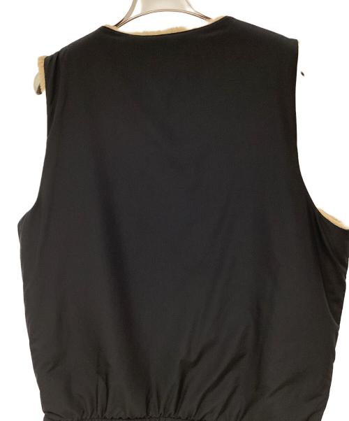 NIKE（ナイキ）NIKE (ナイキ) リバーシブルボアベスト ブラウン×ブラック サイズ:XLの古着・服飾アイテム