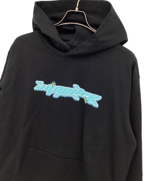 SUPPLIER（サプライヤー）SUPPLIER (サプライヤー) プルオーバーパーカー ブラック サイズ:XL 未使用品の古着・服飾アイテム