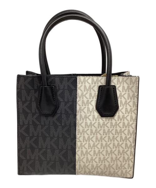 MICHAEL KORS（マイケルコース）MICHAEL KORS (マイケルコース) マイケルコース/2WAYショルダーバッグ グレー×ゴールドの古着・服飾アイテム
