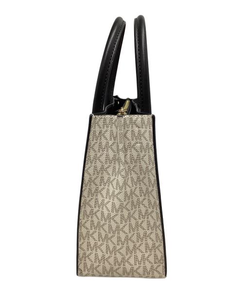 MICHAEL KORS（マイケルコース）MICHAEL KORS (マイケルコース) マイケルコース/2WAYショルダーバッグ グレー×ゴールドの古着・服飾アイテム