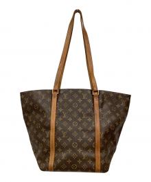 LOUIS VUITTON（ルイ ヴィトン）の古着「ルイヴィトン/モノグラム/サックショッピング/M51108/ショルダートートバッグ」｜ブラウン