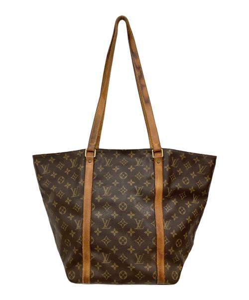 LOUIS VUITTON（ルイ ヴィトン）LOUIS VUITTON (ルイ ヴィトン) ルイヴィトン/モノグラム/サックショッピング/M51108/ショルダートートバッグ ブラウンの古着・服飾アイテム