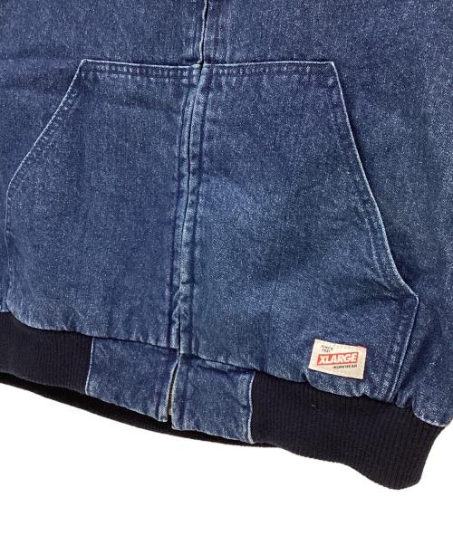 X-LARGE（エクストララージ）X-LARGE (エクストララージ) ジップアップジャケット インディゴ サイズ:Lの古着・服飾アイテム