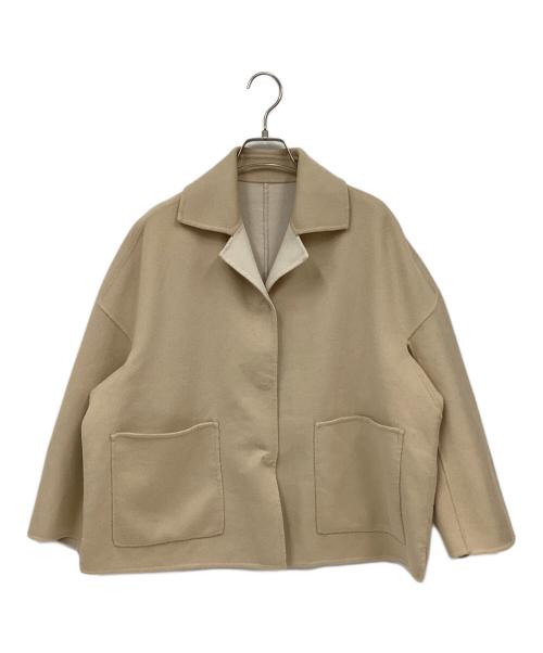 MaxMara（マックスマーラ）MaxMara (マックスマーラ) リバーコート ベージュ サイズ:38の古着・服飾アイテム
