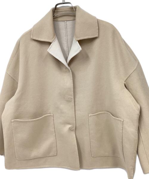 MaxMara（マックスマーラ）MaxMara (マックスマーラ) リバーコート ベージュ サイズ:38の古着・服飾アイテム