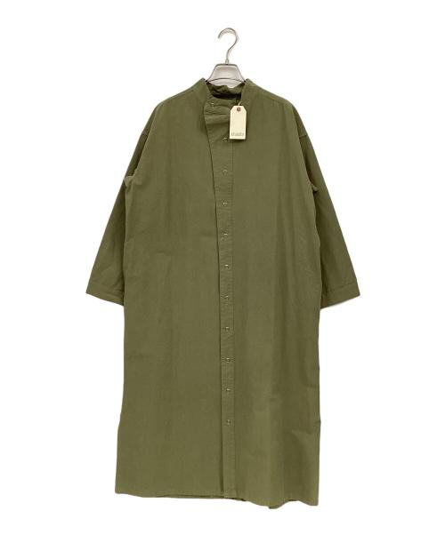 khakito（カーキト）khakito (カーキト) 長袖ワンピース カーキ サイズ:FREE 未使用品の古着・服飾アイテム