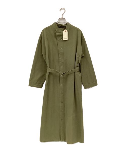 khakito（カーキト）khakito (カーキト) 長袖ワンピース カーキ サイズ:FREE 未使用品の古着・服飾アイテム