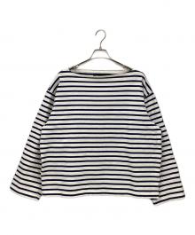 OUTIL（ウティ）の古着「長袖カットソー」｜ブルー×ホワイト