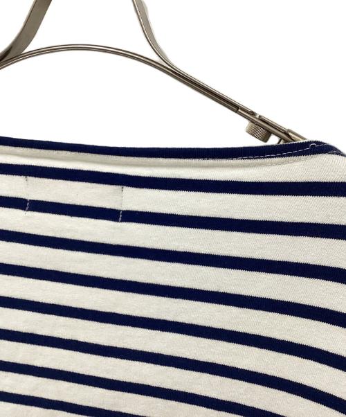 OUTIL（ウティ）OUTIL (ウティ) 長袖カットソー ブルー×ホワイト サイズ:1の古着・服飾アイテム