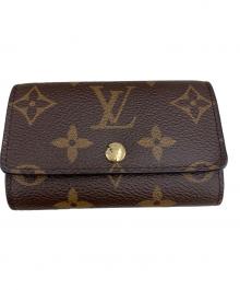 LOUIS VUITTON（ルイ ヴィトン）の古着「ルイヴィトン/モノグラム/ミュルティクレ6/M62630/ キーケース」｜ブラウン