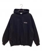 COOTIE PRODUCTIONSクーティープロダクツ）の古着「プルオーバーパーカー」｜ブラック