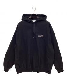 COOTIE PRODUCTIONS（クーティープロダクツ）の古着「プルオーバーパーカー」｜ブラック