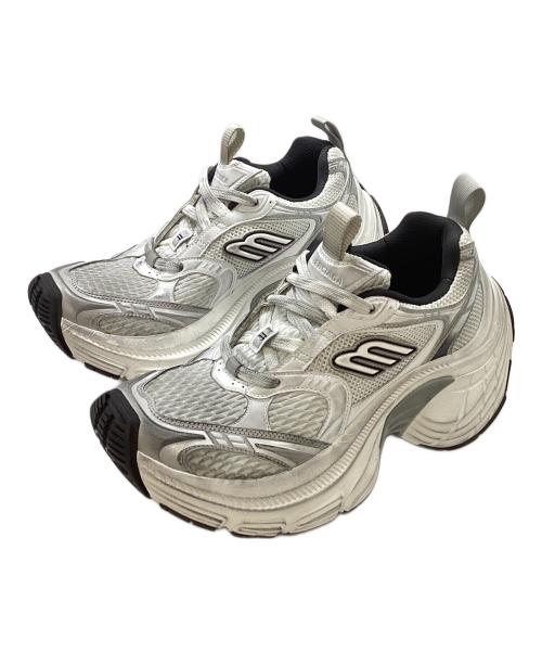 BALENCIAGA（バレンシアガ）BALENCIAGA (バレンシアガ) 10XLスニーカー ホワイト×グレー サイズ:25㎝の古着・服飾アイテム