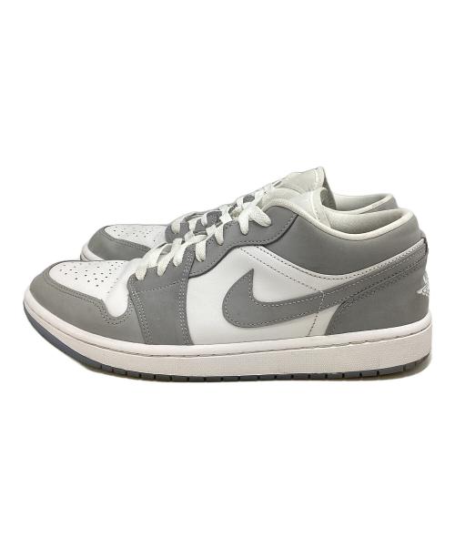 NIKE（ナイキ）NIKE (ナイキ) AIR JORDAN1 ホワイト×グレー サイズ:28の古着・服飾アイテム