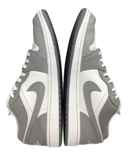 NIKE（ナイキ）NIKE (ナイキ) AIR JORDAN1 ホワイト×グレー サイズ:28の古着・服飾アイテム